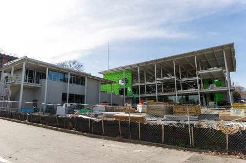 West Campus Dining Construction - January 2017 West Campus Dining Construction - January 2017
