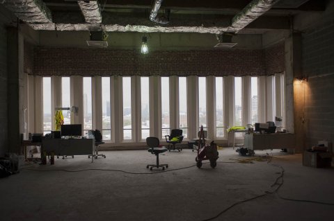 Library construction - January 2017 Library construction - January 2017